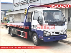 Truck with Crane with Folding Arm Isuzu 4x2