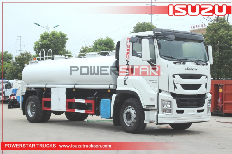 Japanese  ISUZU giga 20000 Liters Stainless Steel Material Drinkable Water Tank Truck for Sale