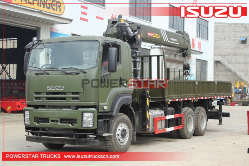 Philippines ISUZU VC46 6X4 Sidewall Fence Dropside 10 Wheeler Cargo Truck