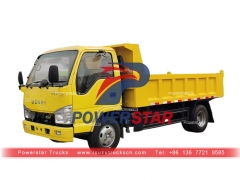 Customized ISUZU mini dumper truck for Micronesia