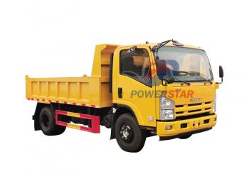 Isuzu NPR 5ton Engine Dump Truck with factory direct sale