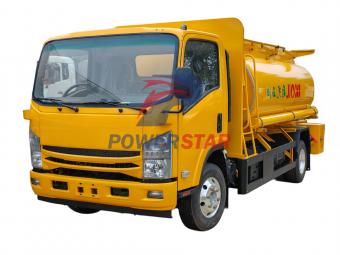 Japan Isuzu NKOIL Right Steering Fuel oil Refueler Trucks