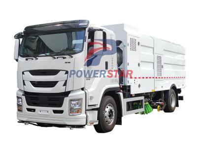 Giga Isuzu EV Electric Street Washing Cleaning Sweeper Truck