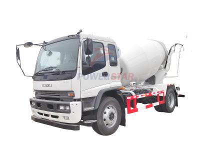 Philippines ISUZU FTR Concrete Transit Mixer Truck