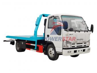 ISUZU 100P recovery rescue 3tons road wrecker towing truck