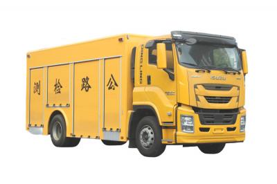 Isuzu Highways tunnels road surfaces inspection vehicle