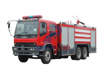 Philippine Isuzu FVZ fire rescue pumper truck