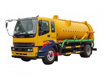 Philippine Isuzu Chassis Truck Sewage Tanker