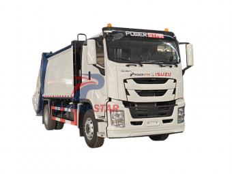 Isuzu FVR GIGA compression garbage truck