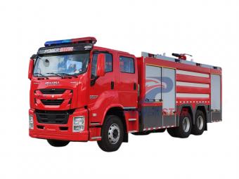 Isuzu giga chassis Industrial Foam Tender Fire Truck