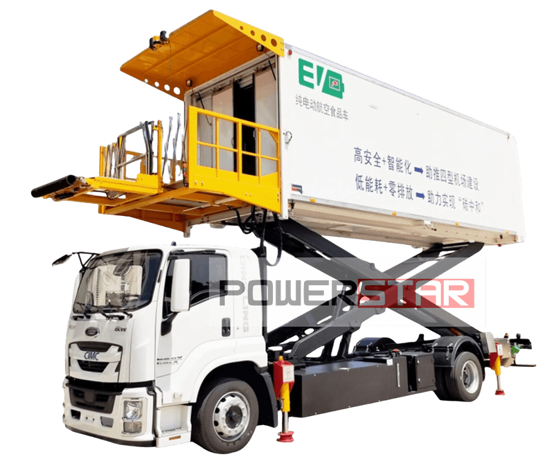 Camion GSE dell'aereo Isuzu