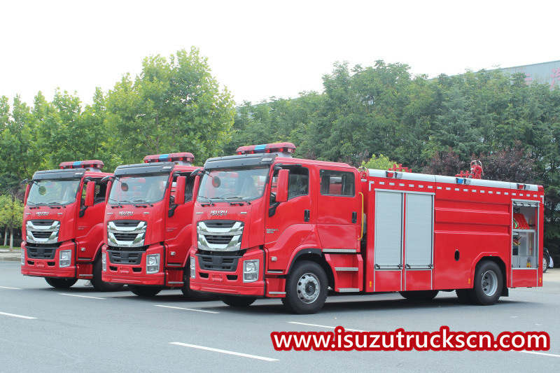 Camion antincendio in schiuma Filippine Isuzu 380HP ISUZU Giga 8000L
    