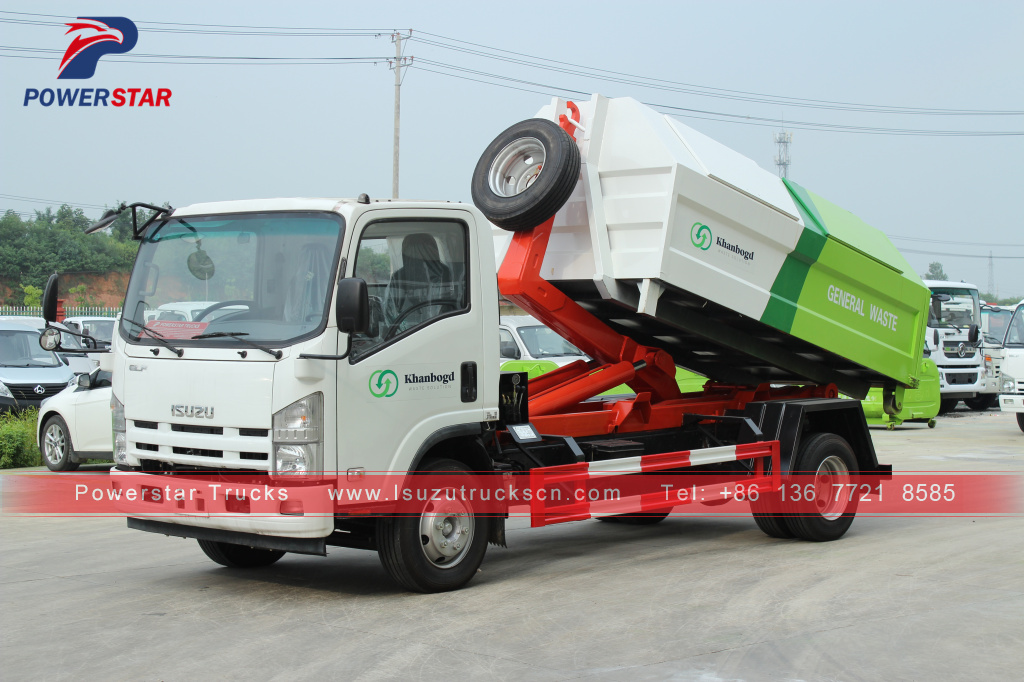 Camion della spazzatura con scarrabile Mongolia in vendita
    