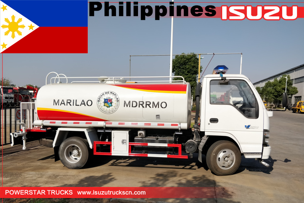 Filippine marilao - 1 unità ISUZU Camion irroratore d'acqua
    