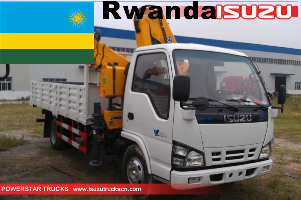 Ruanda - 1 unità Isuzu gru per camion con braccio articolato XCMG
    