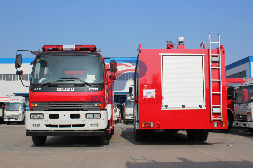 Camion dei pompieri ISUZU personalizzati e veicoli di risposta alle emergenze
    