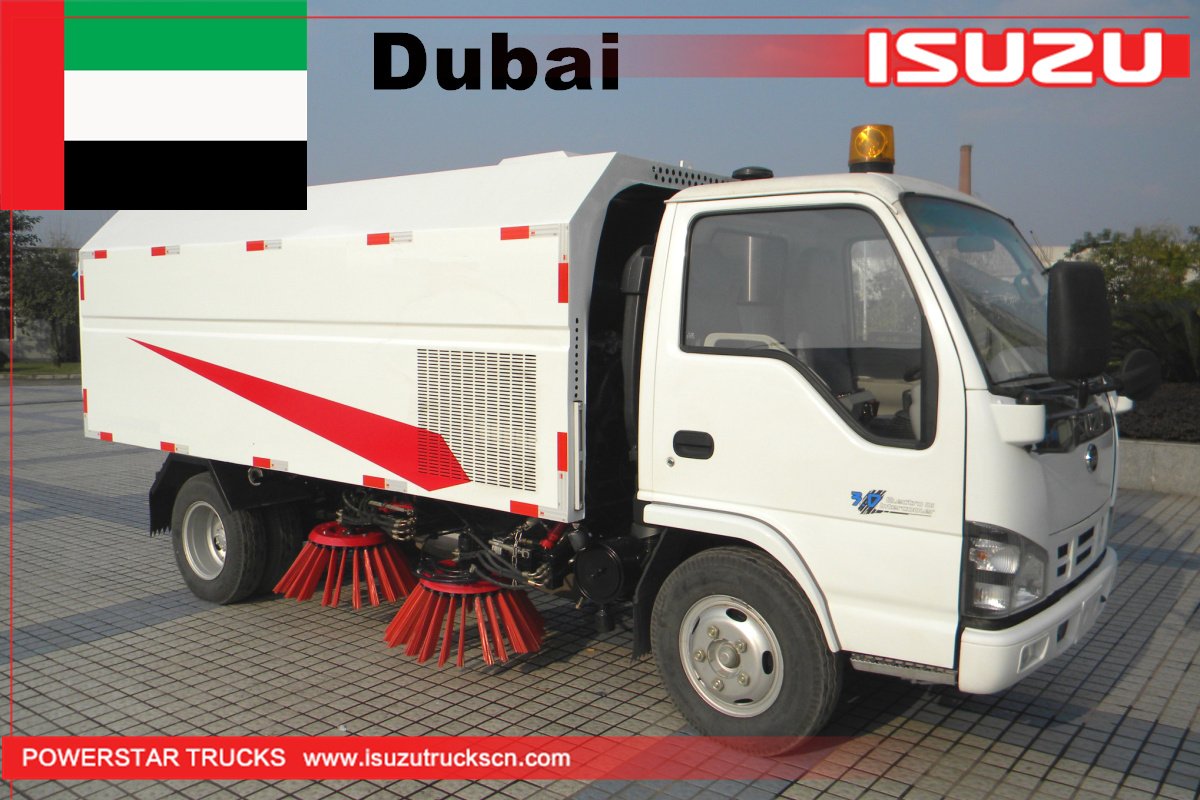 Dubai - 1 unità di camion spazzatrice stradale ISUZU
    