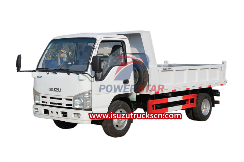 Autocarro con cassone ribaltabile Isuzu 100P con motore 4JB1CN
    