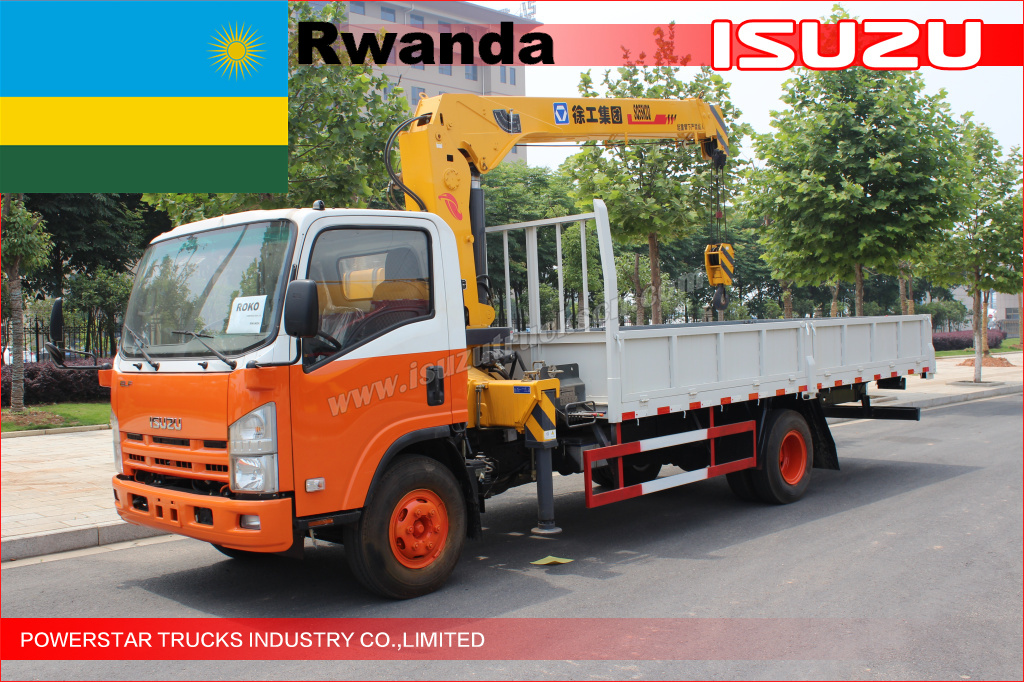 Autogru Isuzu – Ufficio ROKO in Ruanda
    