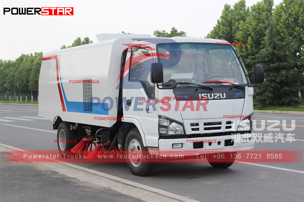 Esportazione di camion spazzatrice stradale POWERSTAR ISUZU 5 + 1CBM nelle Filippine
    