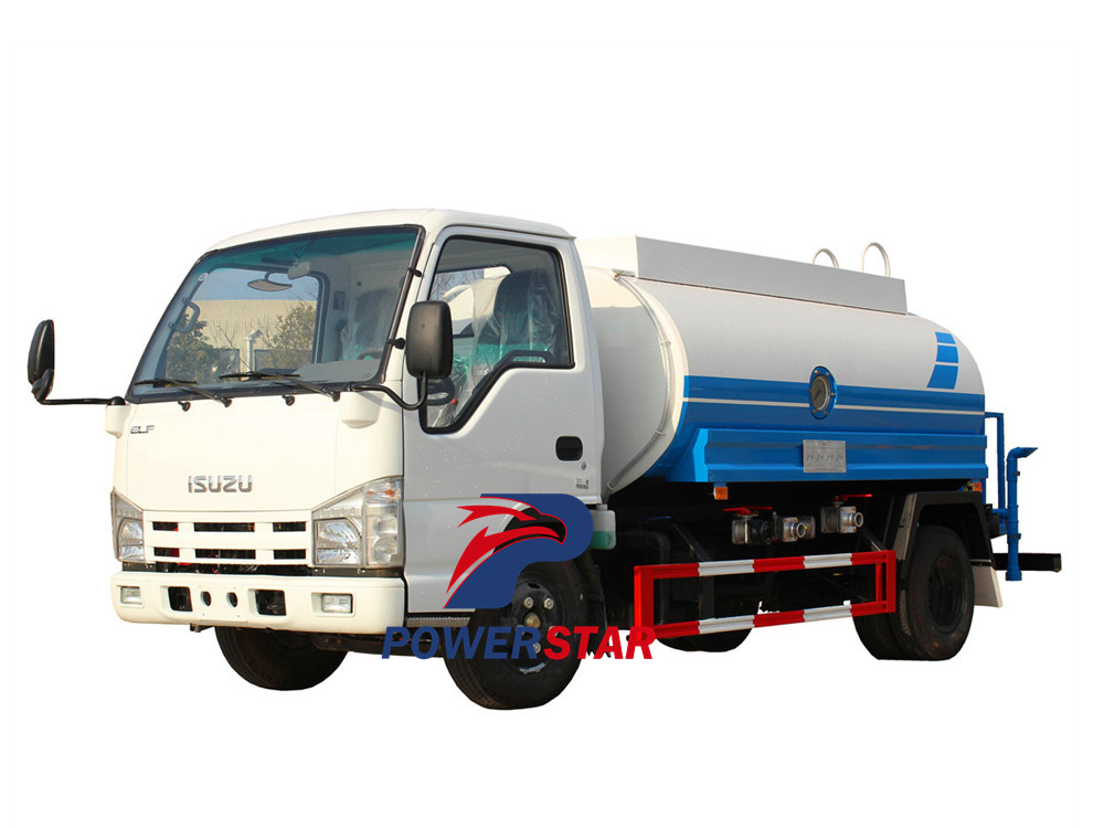 Manuale utente del camion cisterna per acqua Isuzu 100P 5cbm
    