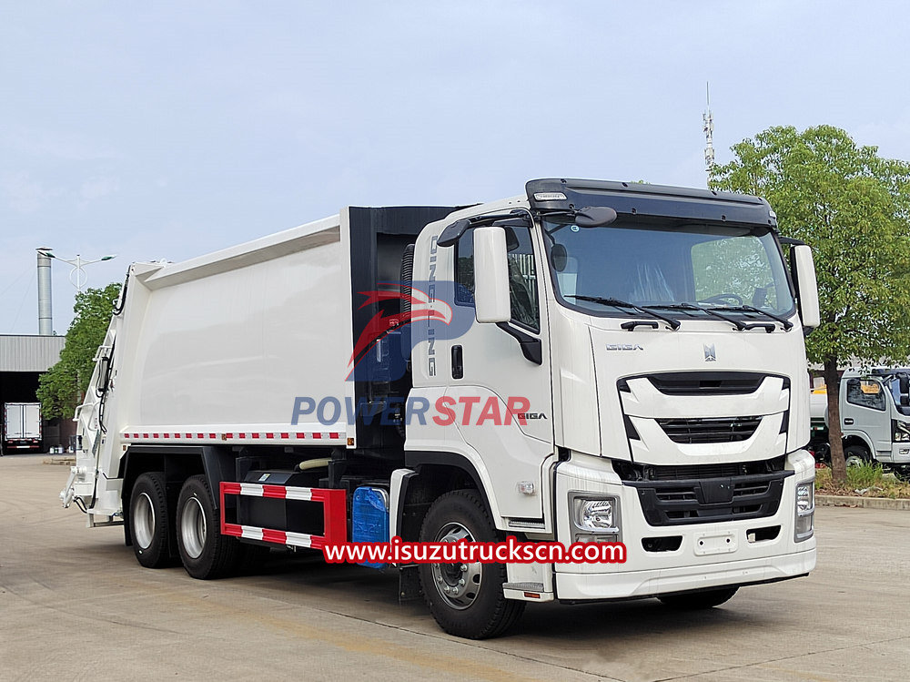 Quali sono i vantaggi dei camion compattatori posteriori Isuzu EV?
    