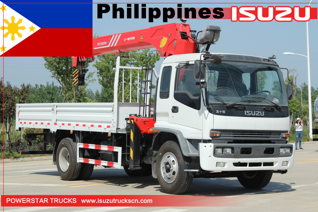 Filippine - Camion ISUZU con gru Palfinger
    