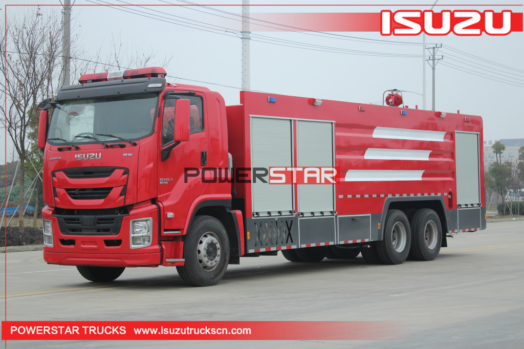 Modulo di emergenza ISUZU GIGA VC61 Camion antincendio
    