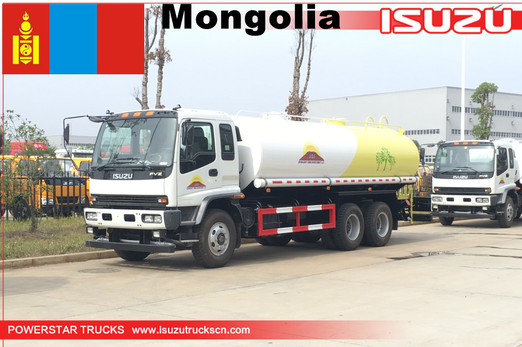 Mongolia - 2 unità ISUZU camion cisterna per acqua
    