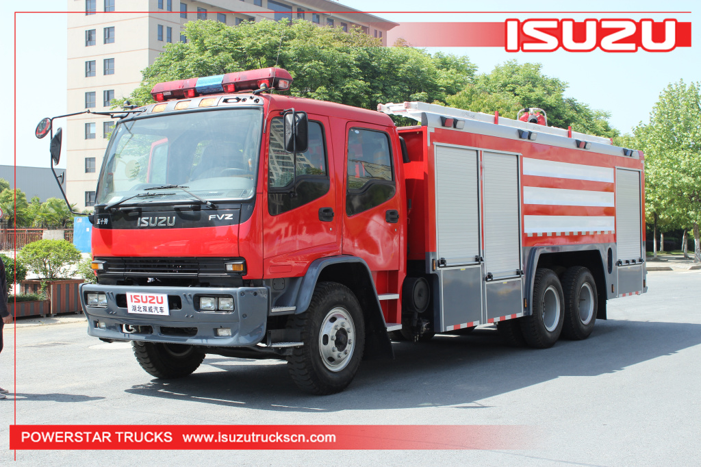 Autopompe originali ISUZU FVZ a schiuma d'acqua
    