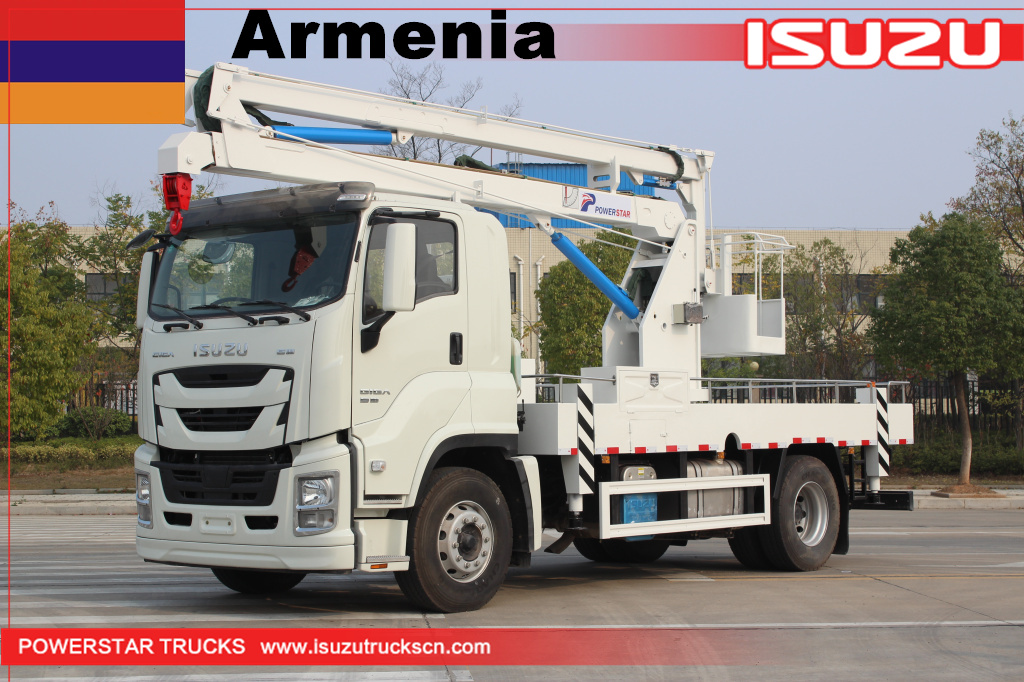 Armenia - 1 unità ISUZU GIGA 20M Manlift Truck
    