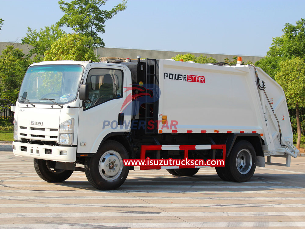 Progettazione del controllo elettrico del camion della spazzatura compressa Isuzu
    