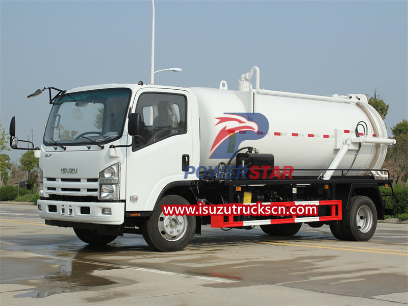 Quanti PSI ci sono in un camion di scarico fognario isuzu?
    