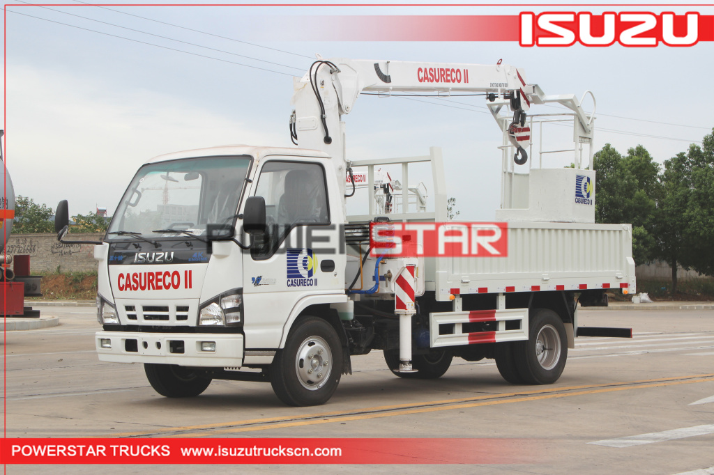 Filippine Isuzu Manlifter con gru
    