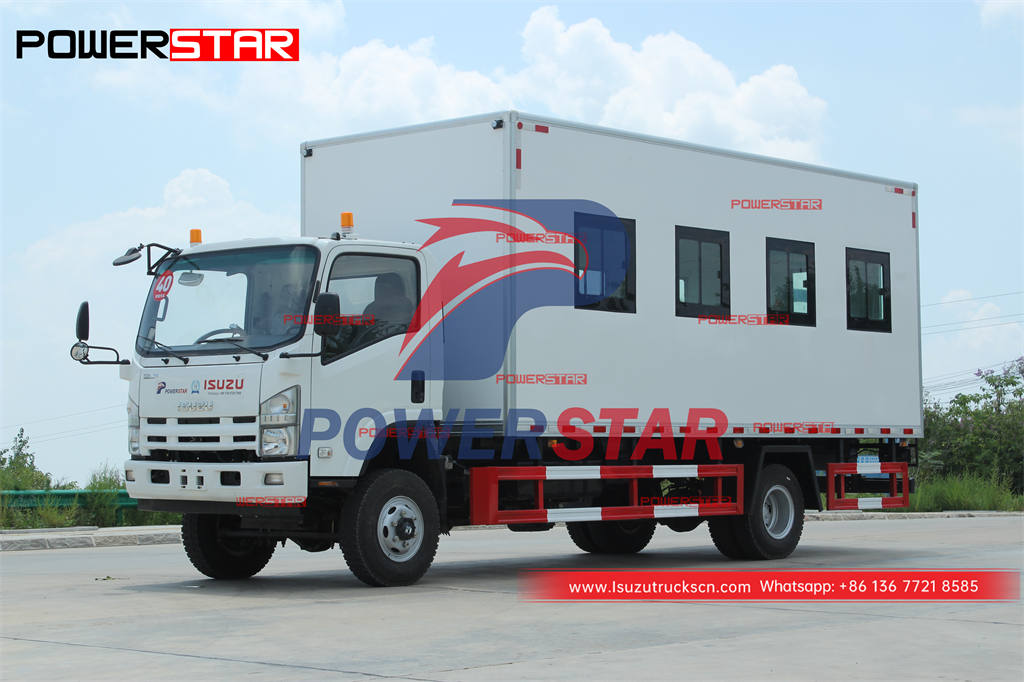 Etiopia - Camion porta passeggeri ISUZU 700P 4×4 esportato dalla fabbrica POWERSTAR
    