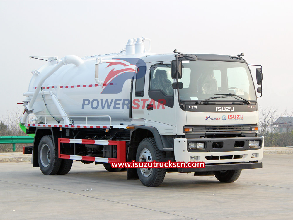 Specifiche di funzionamento del camion super pollone Isuzu
    