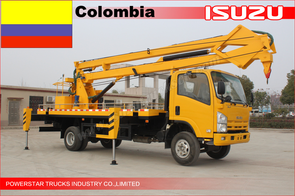 Camion con piattaforma aerea ELF – Colombia
    