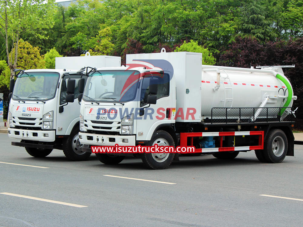 Come prolungare la durata del camion di aspirazione delle acque reflue ISUZU
    