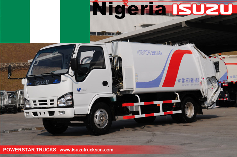 Nigeria - 1 unità camion compattatore di rifiuti Isuzu
    