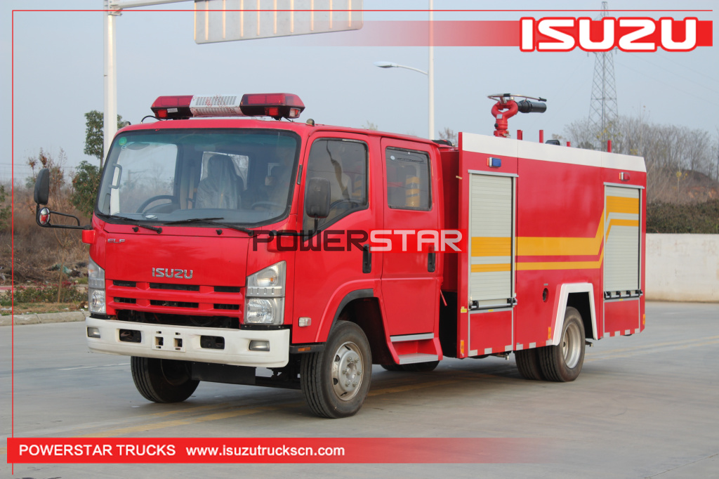 Come trovare un buon fornitore di camion dei pompieri Isuzu Water Foam?
    