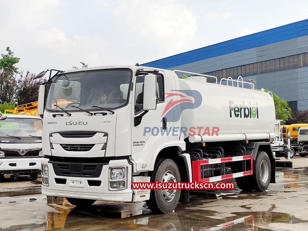 Procedure operative di sicurezza del camion irrigatore Isuzu
    