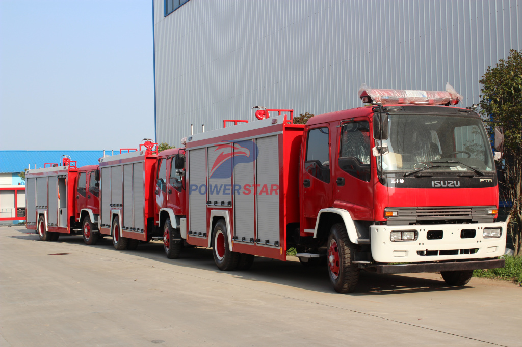 Fornitura professionale Camion dei vigili del fuoco dell'autopompa antincendio Isuzu del tipo a schiuma d'acqua
    