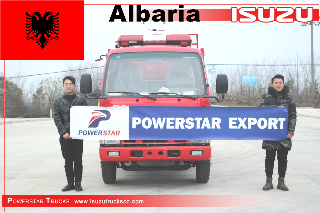 Albaria - Giappone Isuzu Mini Water Fire Truck
    