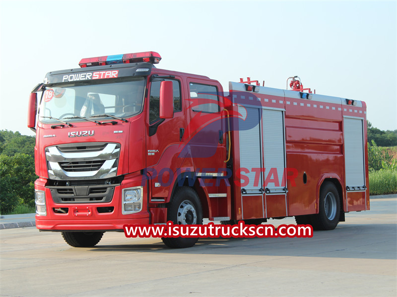 Quali sono le diverse scelte tra il camion dei pompieri con serbatoio d'acqua Isuzu e il camion dei pompieri in schiuma Isuzu
    