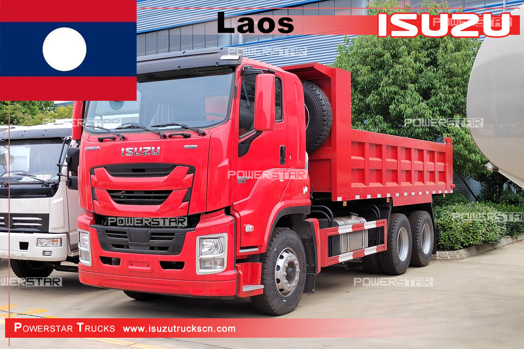 Laos - ISUZU GIGA Autocarri con cassone ribaltabile pesante
    