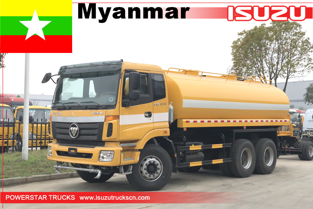 Myanmar - 4 unità di camion FOTON Water Bowser
    