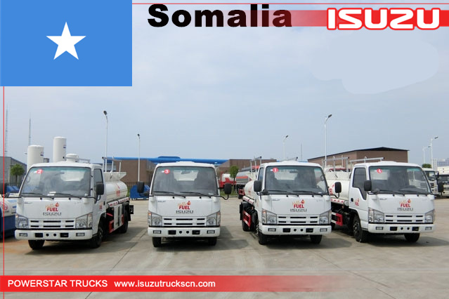 Somalia - 4 unità camion cisterna per carburante Isuzu
    