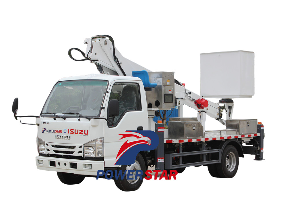 Cos'è il sistema di monitoraggio della sicurezza del camion con benna Isuzu?
    