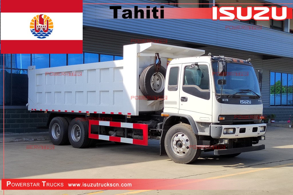 Tahiti- ISUZU FVZ 10 ruote ribaltabili con cassone ribaltabile
    